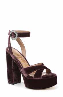 Sam Edelman Savannah Glow Ankle Strap Platform Sandal