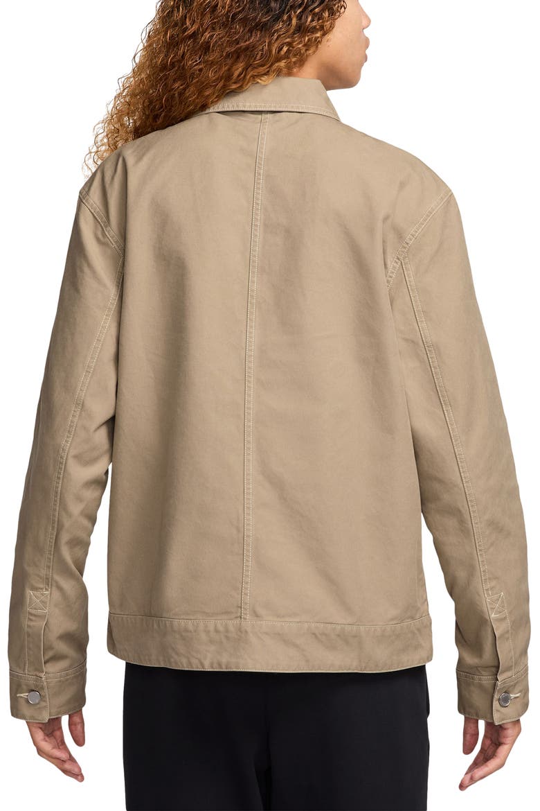 Essentials Chicago Canvas Jacket, Alternate, color, DESERT CAMO