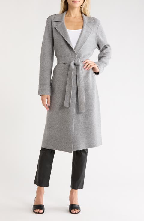 Rowan Wool Wrap Coat