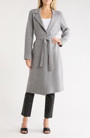 ALICE + OLIVIA Rowan Wool Wrap Coat