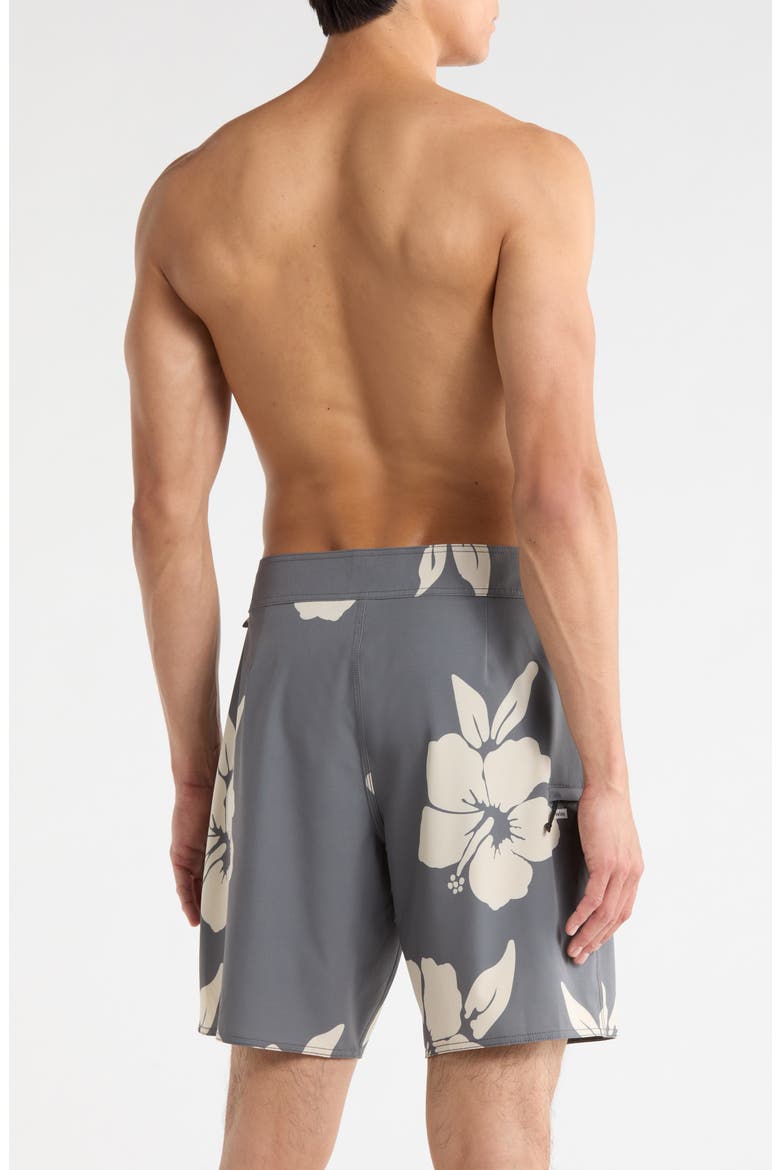 Print Classic Board Shorts, Alternate, color, GREY