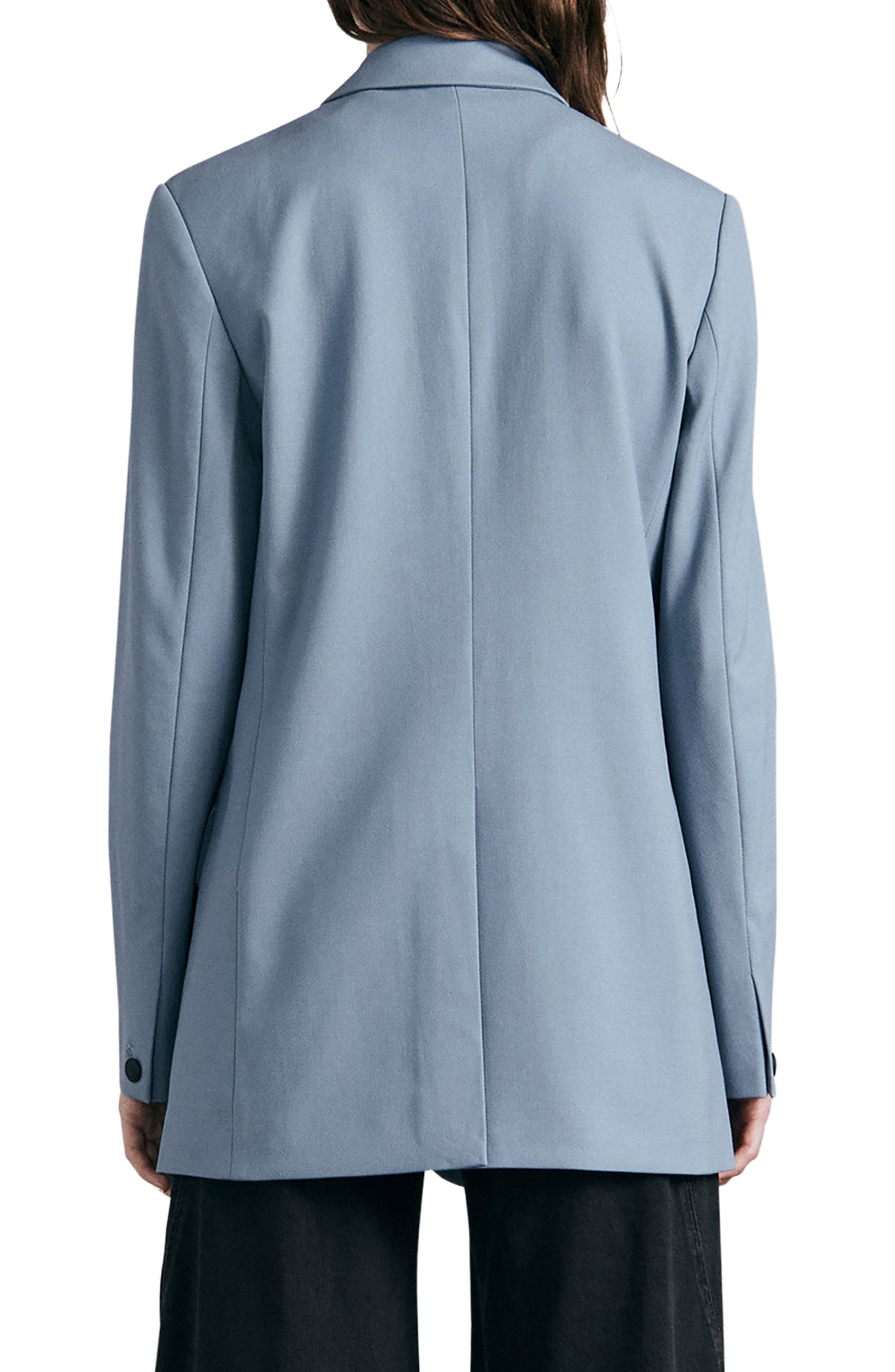 Charles Wool Stretch Twill Blazer - image 2