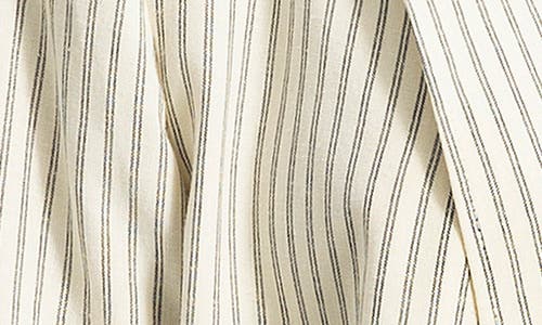 Max Studio Ticking Stripe Oversize Blazer In Multi