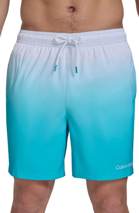Sky Gradient Core Volley Swim Trunks