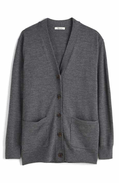 Madewell Merino Wool Boyfriend Cardigan