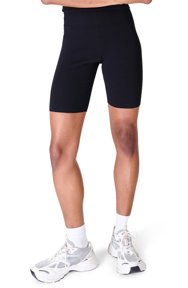 Sweaty Betty Rib Bike Shorts, Main, color, 