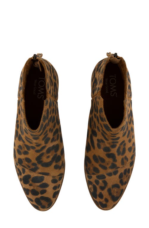 Toms Rylie Cap Toe Bootie In Animal Print