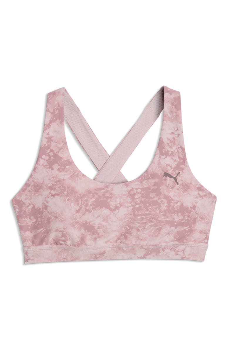 Cloudspun Mid Support Sports Bra, Alternate, color, MISTY PINK