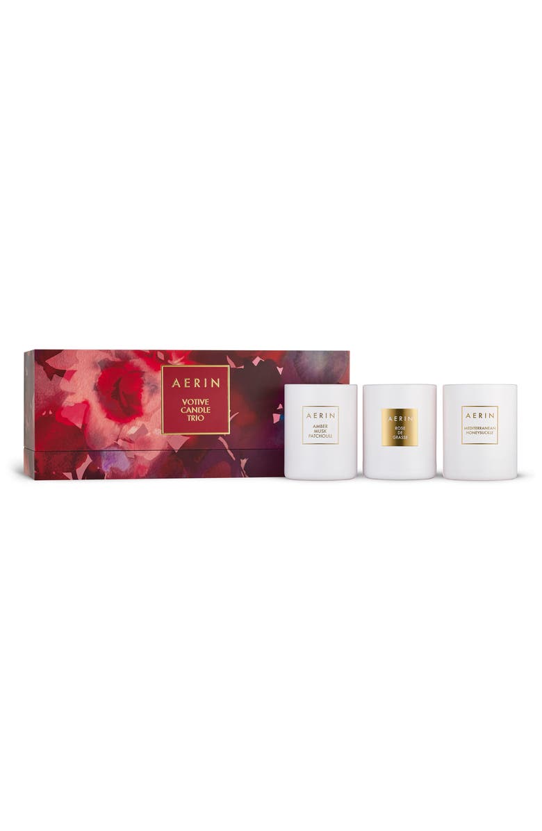 Estée Lauder AERIN 3-Piece Votive Candle Set (Limited Edition) $115 Value, Main, color, 