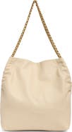 Veronica Beard Slouch Leather Shoulder Bag