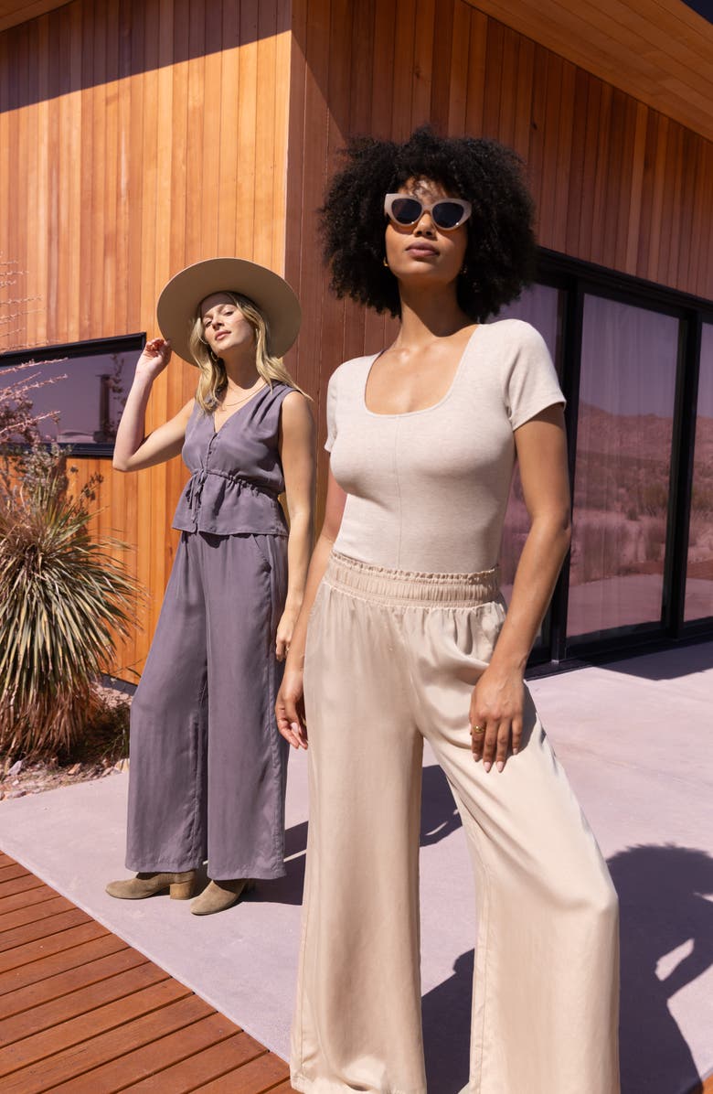 TravisMathew Tranquility Cloud Rib T-Shirt, Alternate, color, 