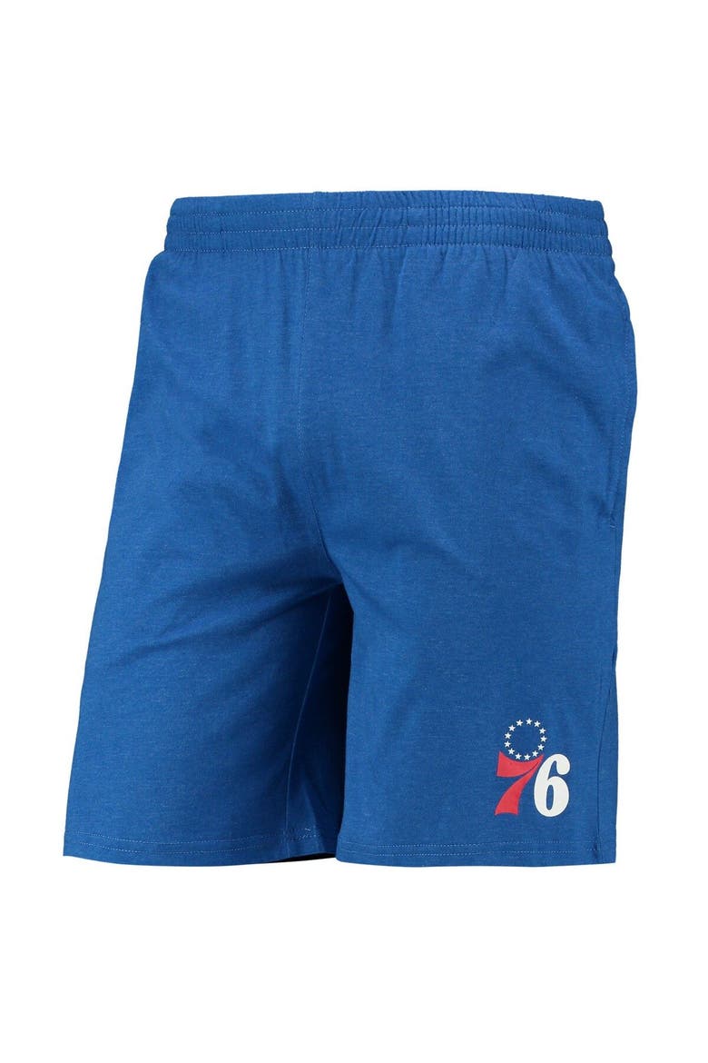 Men's Concepts Sport Royal/Red Philadelphia 76ers T-Shirt & Shorts Sleep Set, Alternate, color, Royal