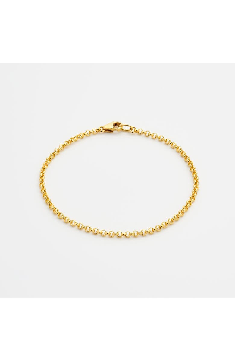 7879 Rolo Chain Bracelet, Main, color, Gold