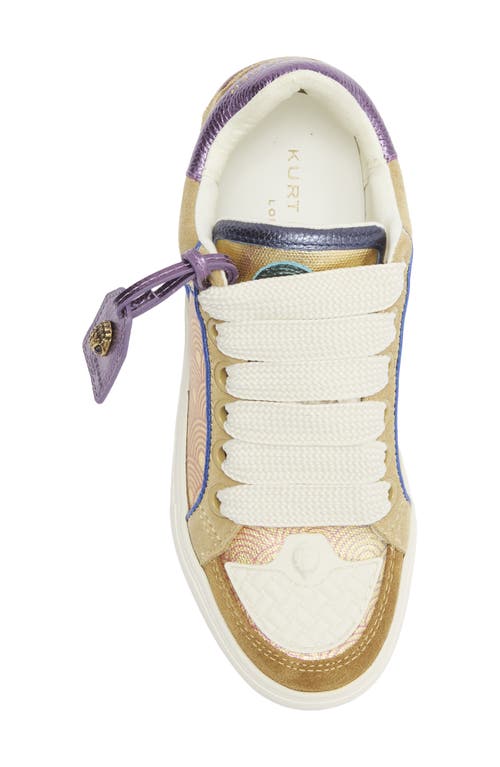 Kurt Geiger London Southbank Tag Sneaker In Multi
