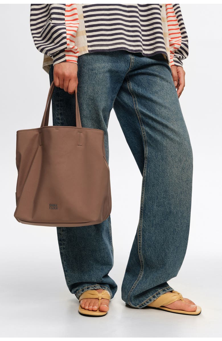 Bimba y Lola Large Fabric Chihuahua Bag, Alternate, color, Nougat