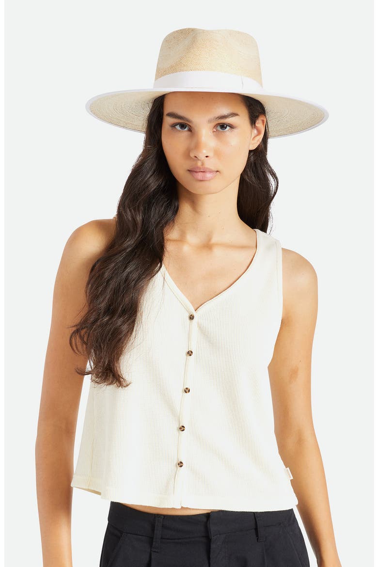 Jo Straw Rancher Hat, Alternate, color, NATURAL/ OFF WHITE