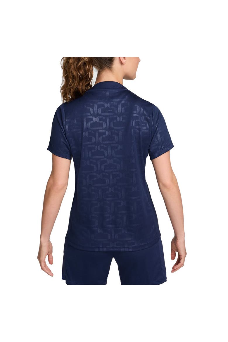 Women's Nike  Navy Barcelona 2024/25 Academy Pro Pre-Match Performance Top, Alternate, color, Navy
