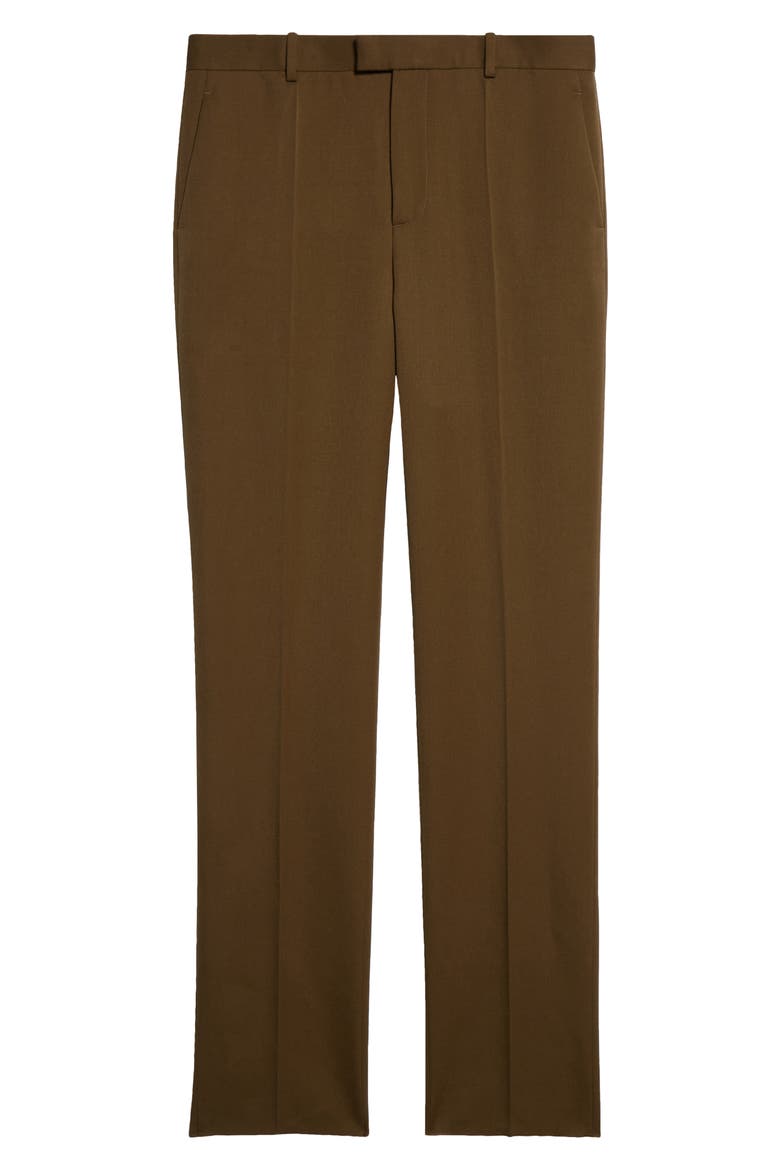 Grain de Poudre Satorial Wool Slim Trousers, Alternate, color, LIANA