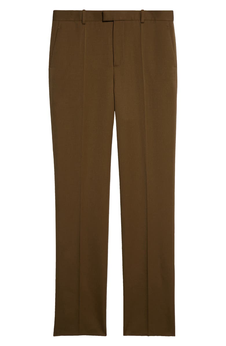 Bottega Veneta Grain de Poudre Satorial Wool Slim Trousers, Alternate, color, Liana