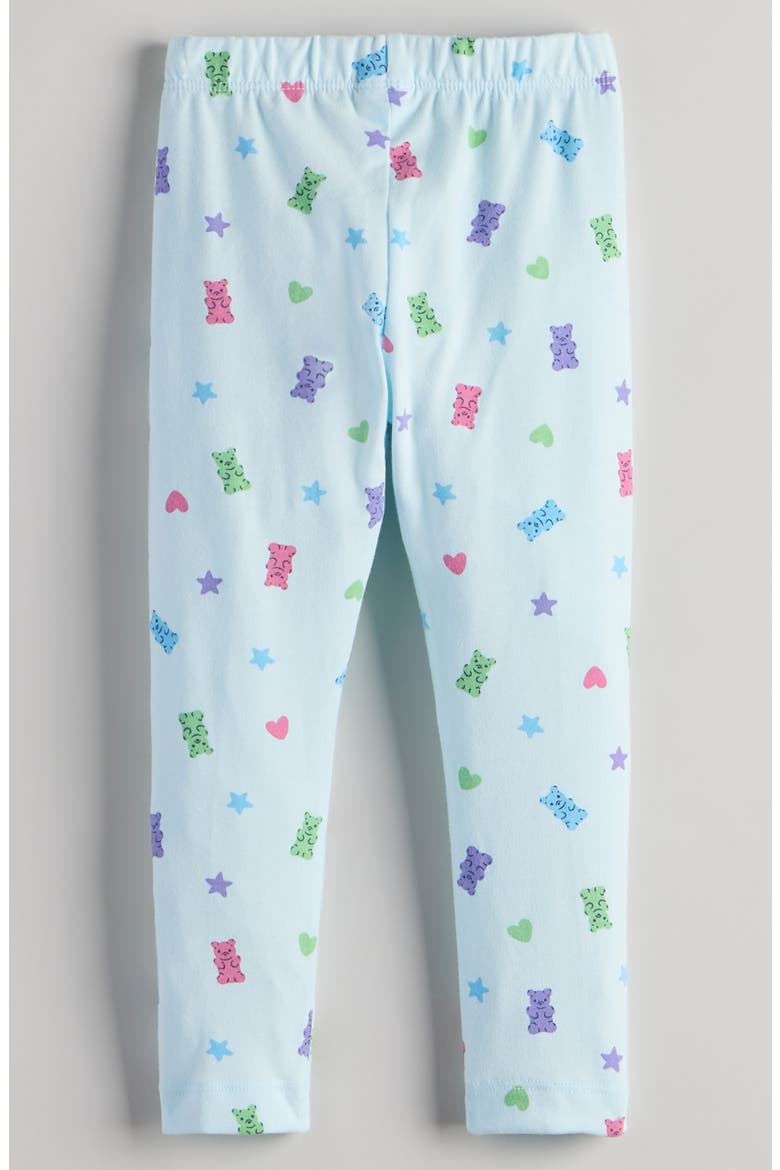Kids' Core Leggings, Alternate, color, BLUE DELICATE CANDY TOSS