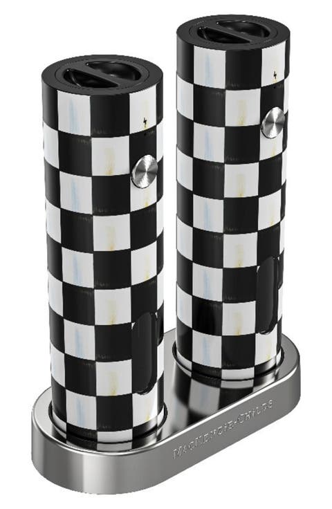 Rosy Check Electric Salt & Pepper Mill Set