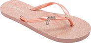 bebe Glittery Thong Sandal