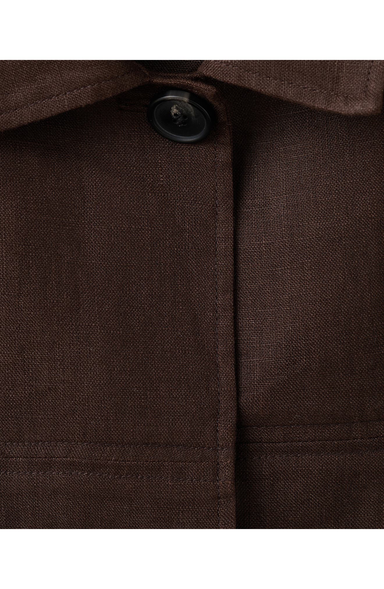 Belted Linen Jacket - image 4