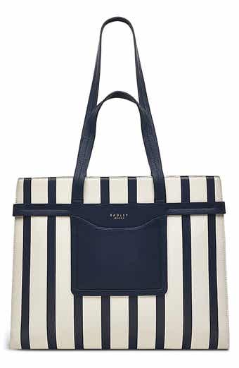 Radley Florence Road Stripe Large Shoulder Bag
