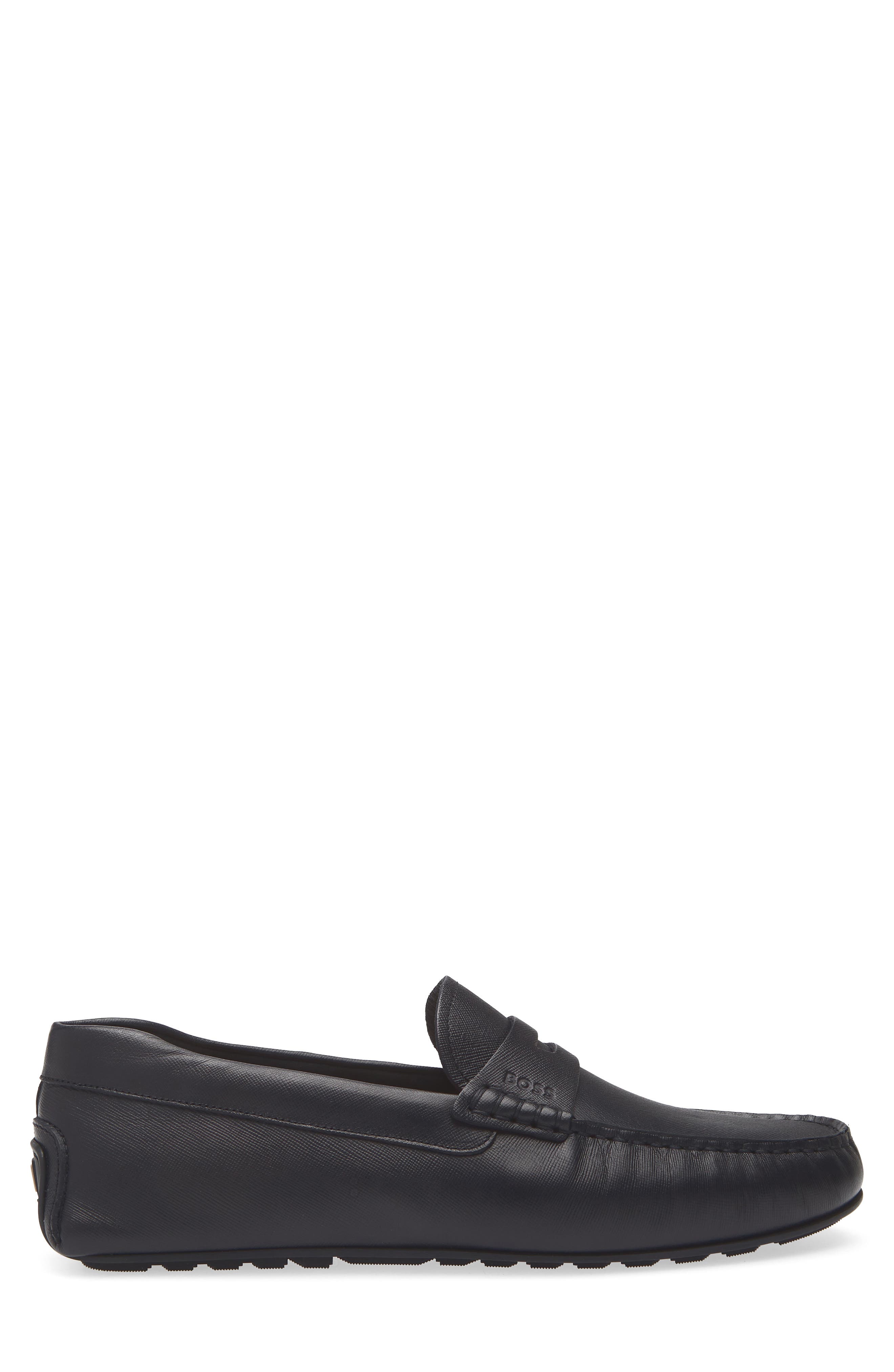 BOSS Noel Penny Loafer, Alternate, color, Dark Blue
