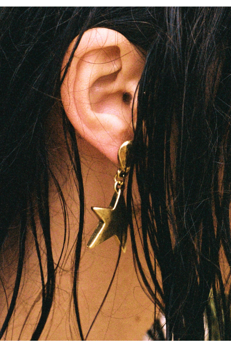 Billie Earrings, Alternate, color, Gold