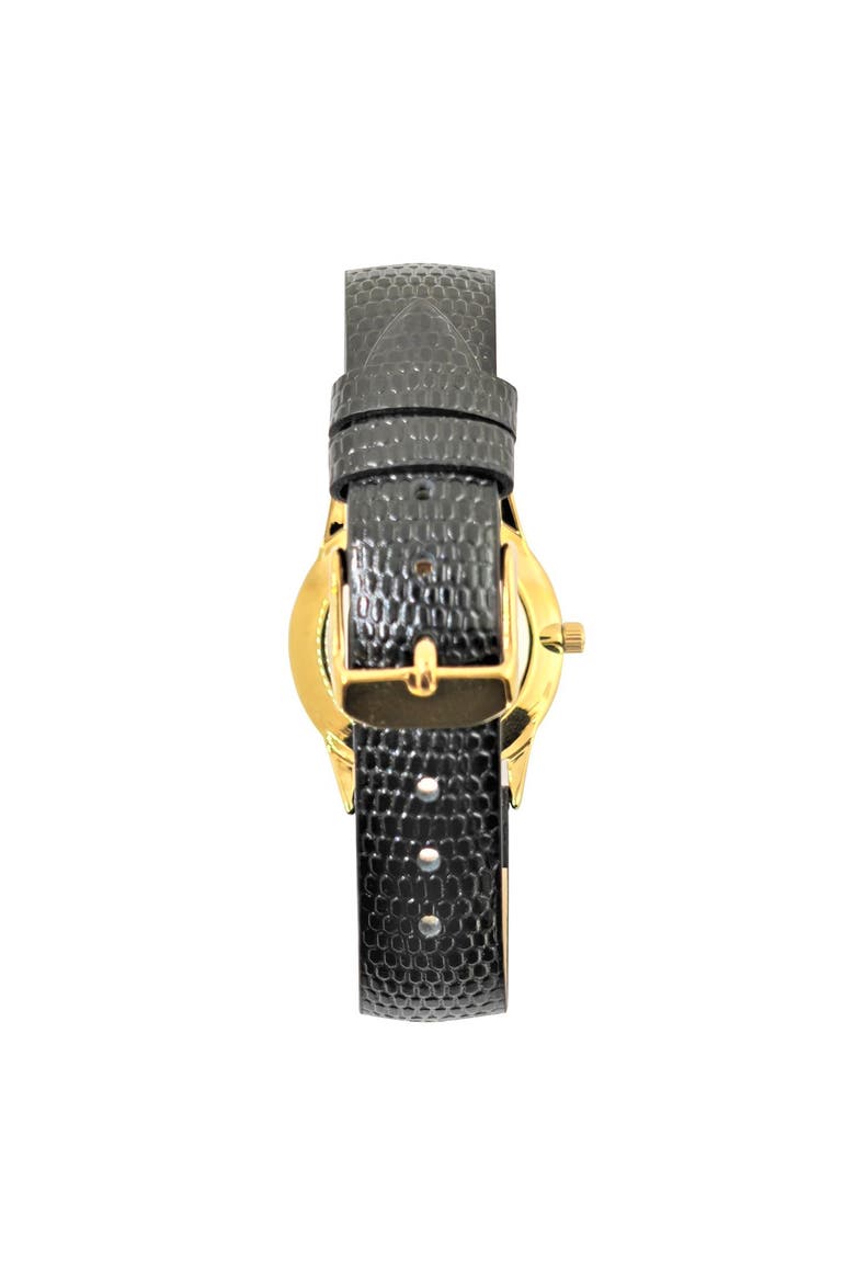 Wafer Slims Designer Status Minimlaist Watch- 30MM, Alternate, color, Black