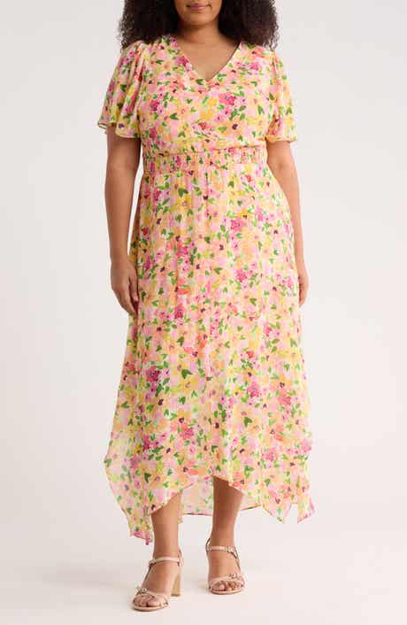 Smocked Waist Maxi Dress