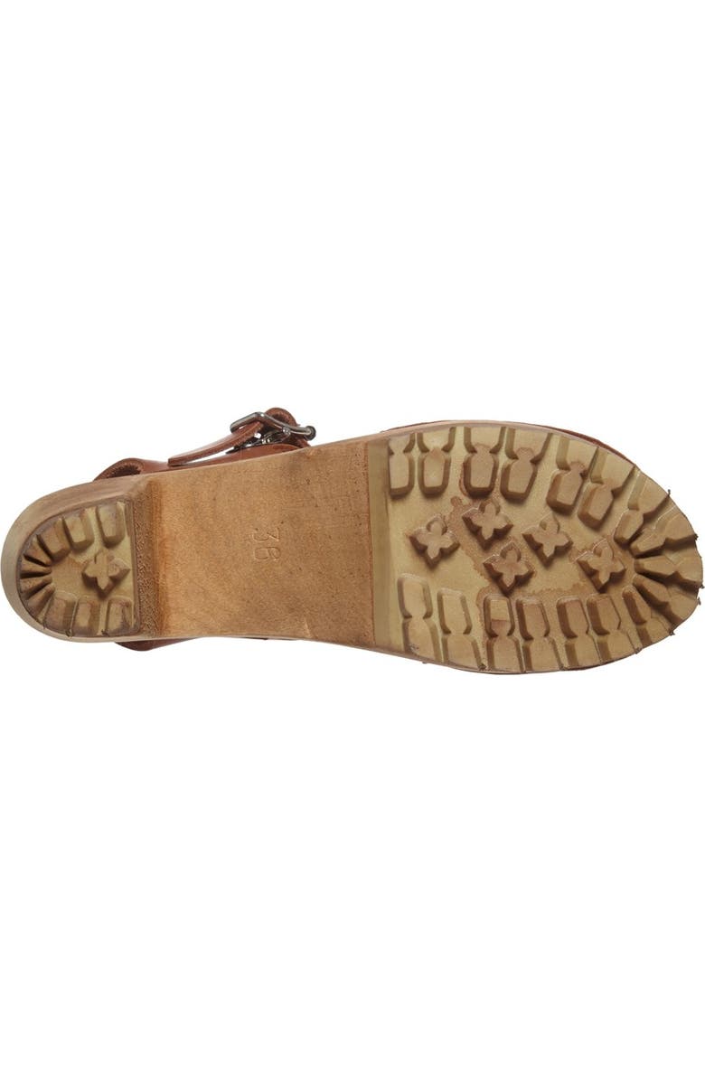 MIA 'Greta' Clog Sandal, Alternate, color, Luggage Le