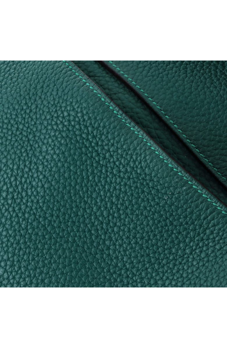 Pre-Owned Hermes Alfred Messenger Bag Clemence 35, Alternate, color, Malachite