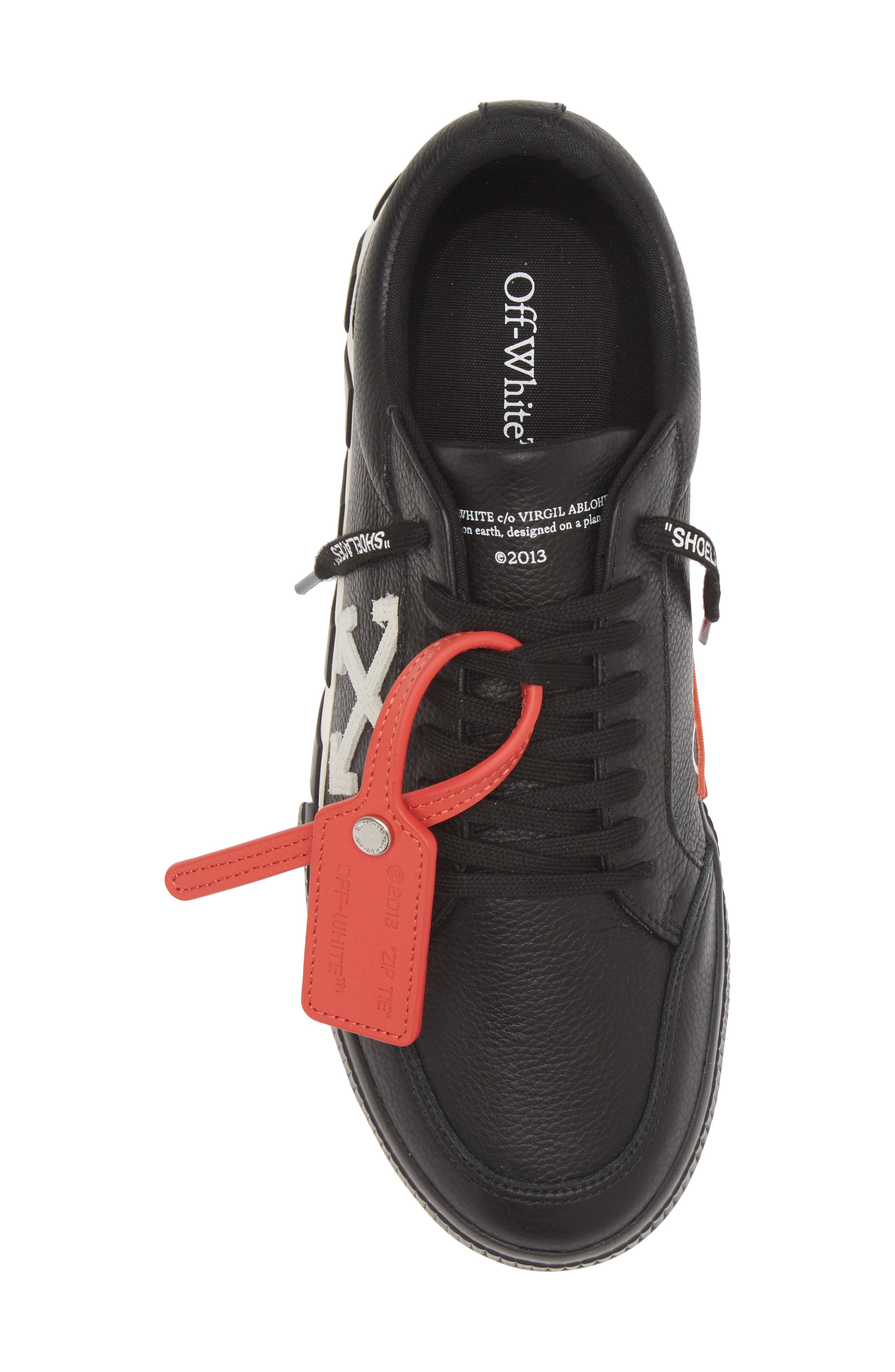 Off-White Vulcanized Low Top Sneaker, Alternate, color, 