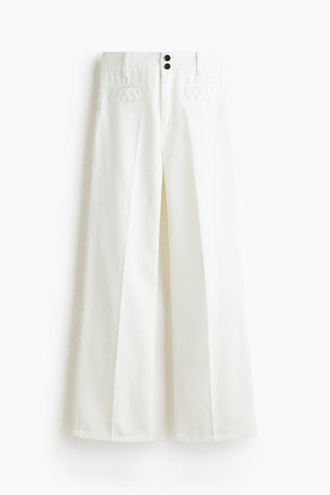 Wide High Jeans