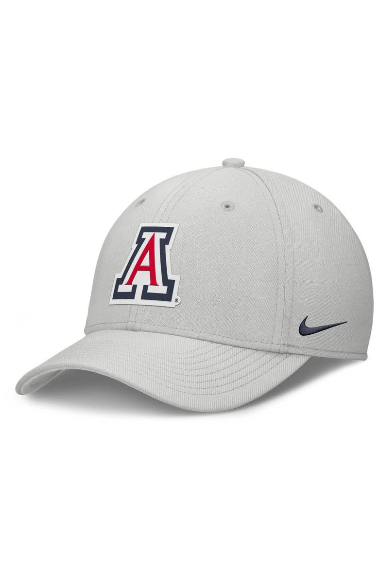 Nike Men's Nike  Gray Arizona Wildcats Rise Practice Performance Adjustable Hat, Main, color, 