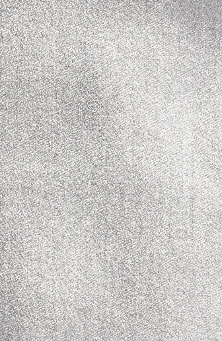 PAIGE Meadow Midi Skirt, Alternate, color, Pltnslvrlu