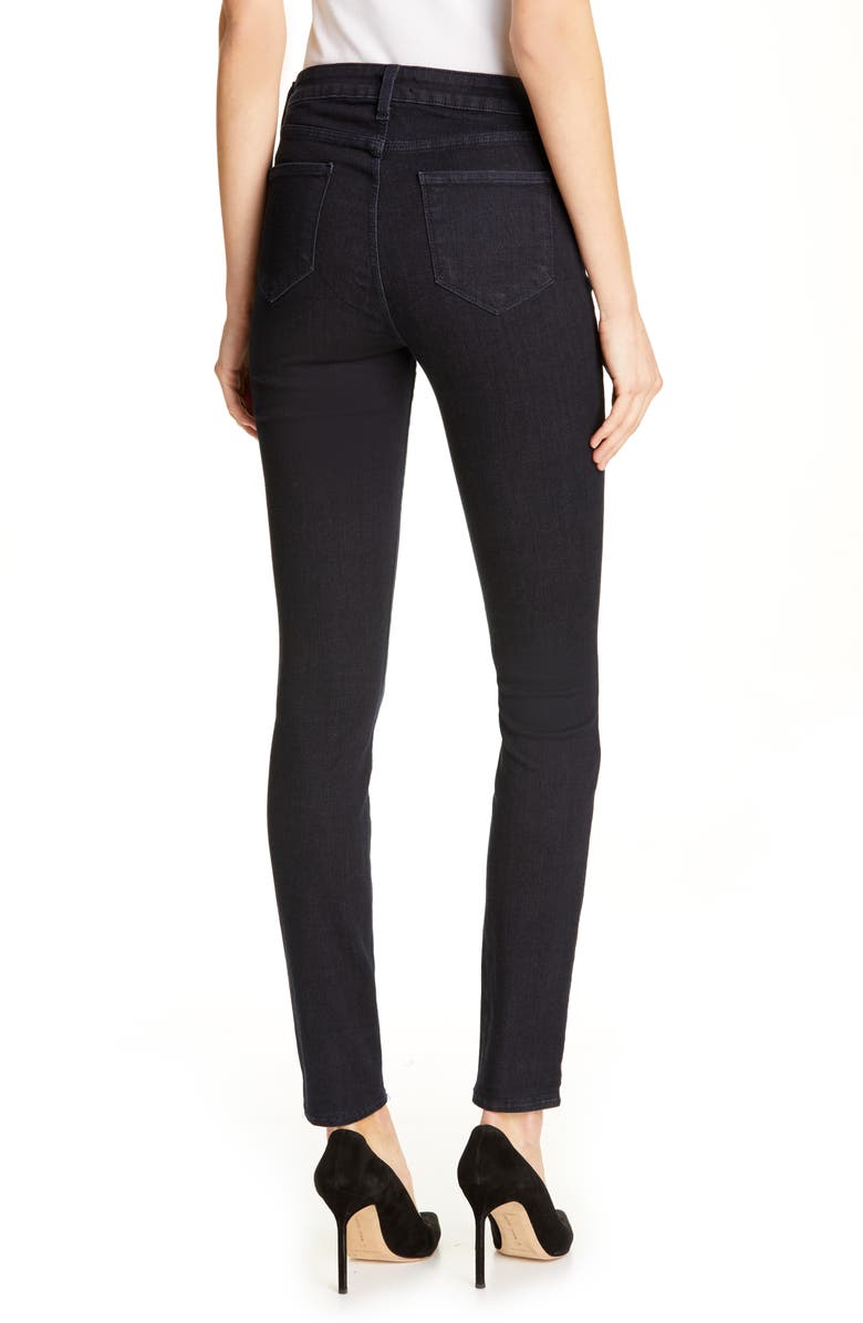 L'AGENCE '30' High Rise Skinny Jeans, Alternate, color, 