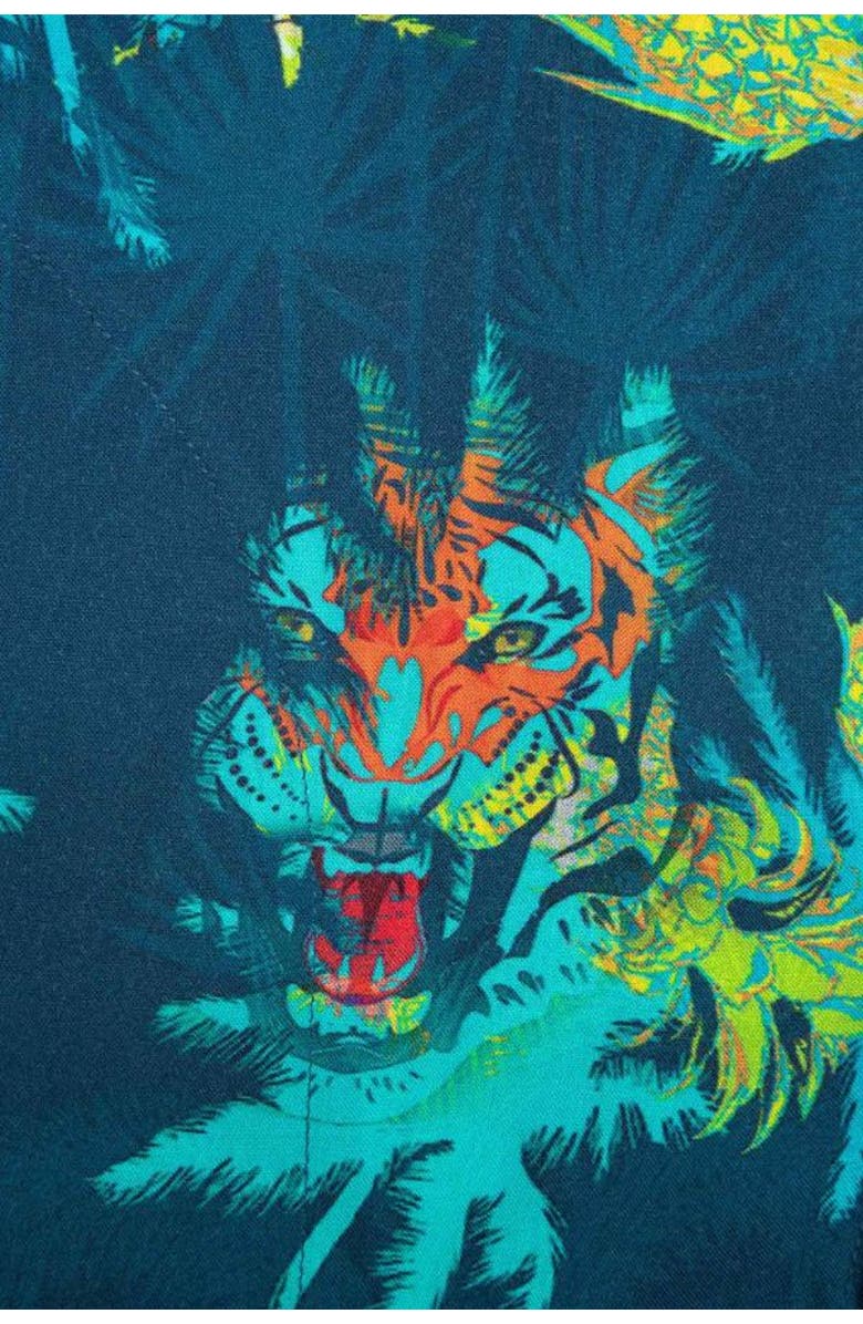 Baja Llama 121 DO ONE - NIGHTHAWK BUTTON UP, Alternate, color, Blue