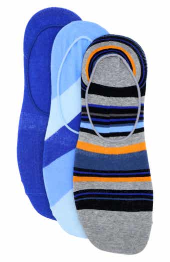Lorenzo Uomo 3-Pack Assorted Ankle Socks