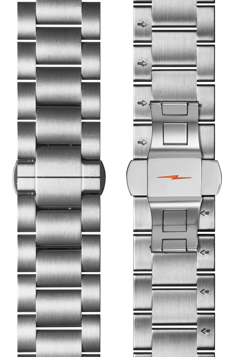 Shinola Runwell Sport Bracelet Chronograph Watch Gift Set, 48mm, Alternate, color,