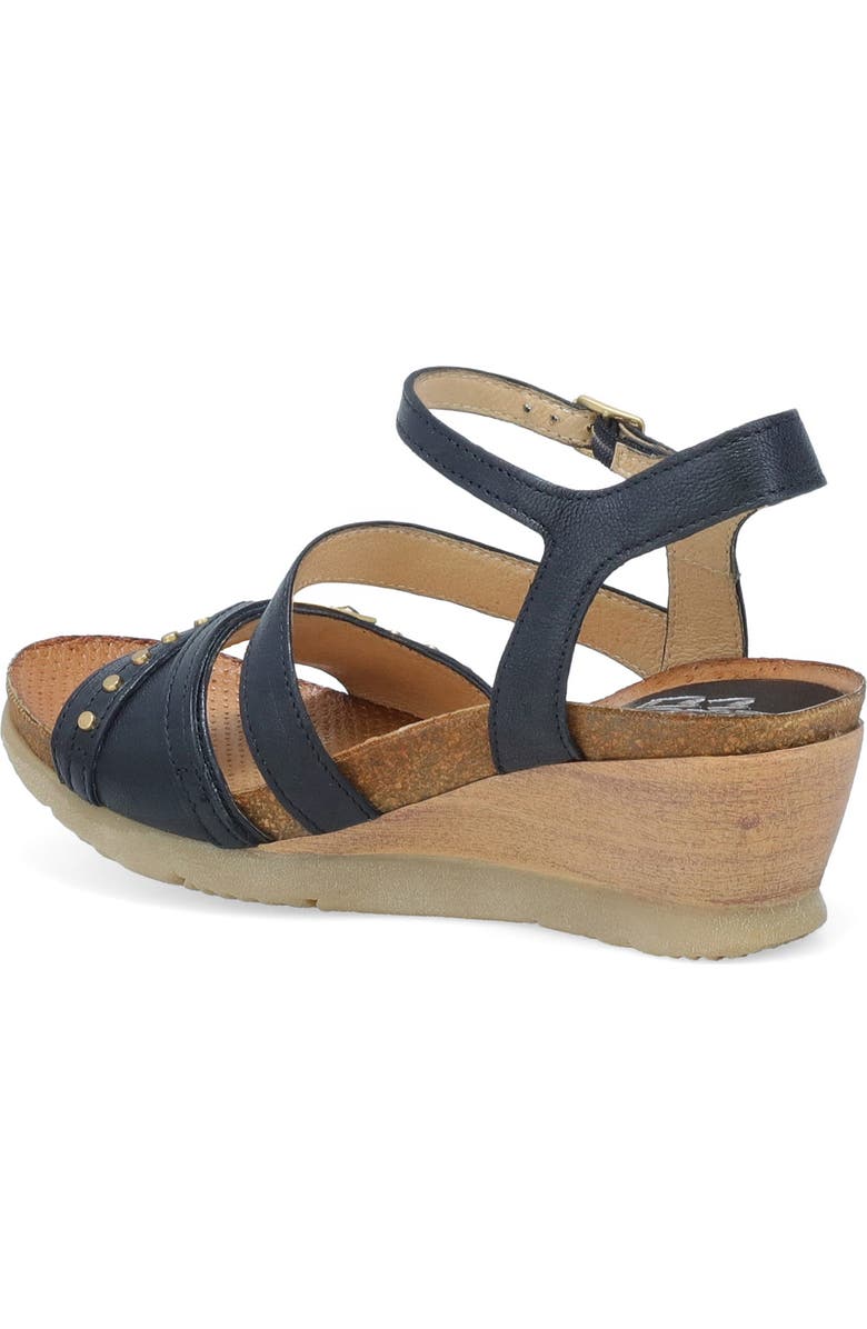 Miz Mooz Sophee Wedge Sandal, Alternate, color, Black