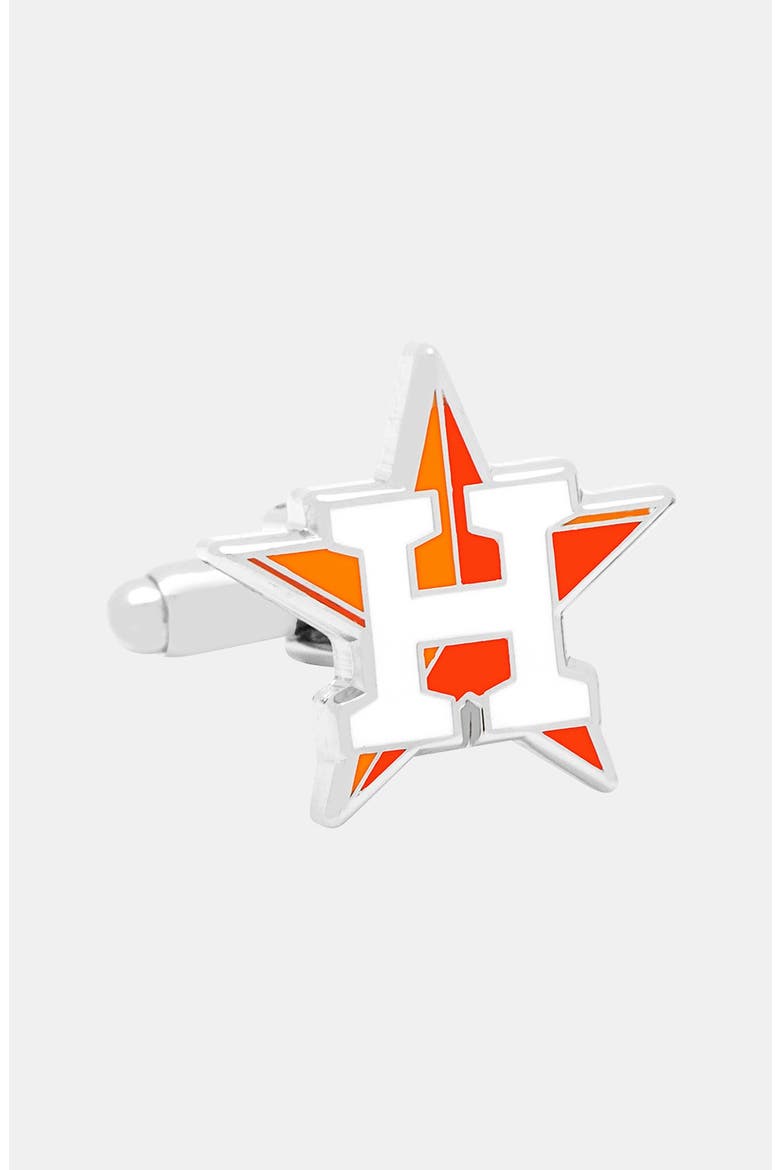 'Houston Astros' Cuff Links, Alternate, color, ORANGE