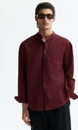 H&M Relaxed-fit linen-blend shirt