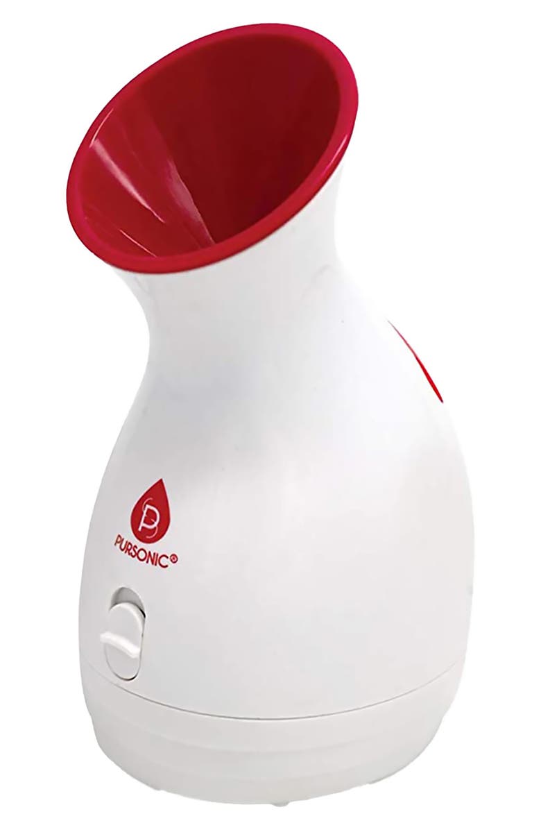 PURSONIC Facial Steamer, Alternate, color, White