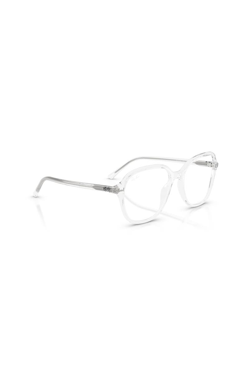 54mm Square optical glasses, Alternate, color, Transparent
