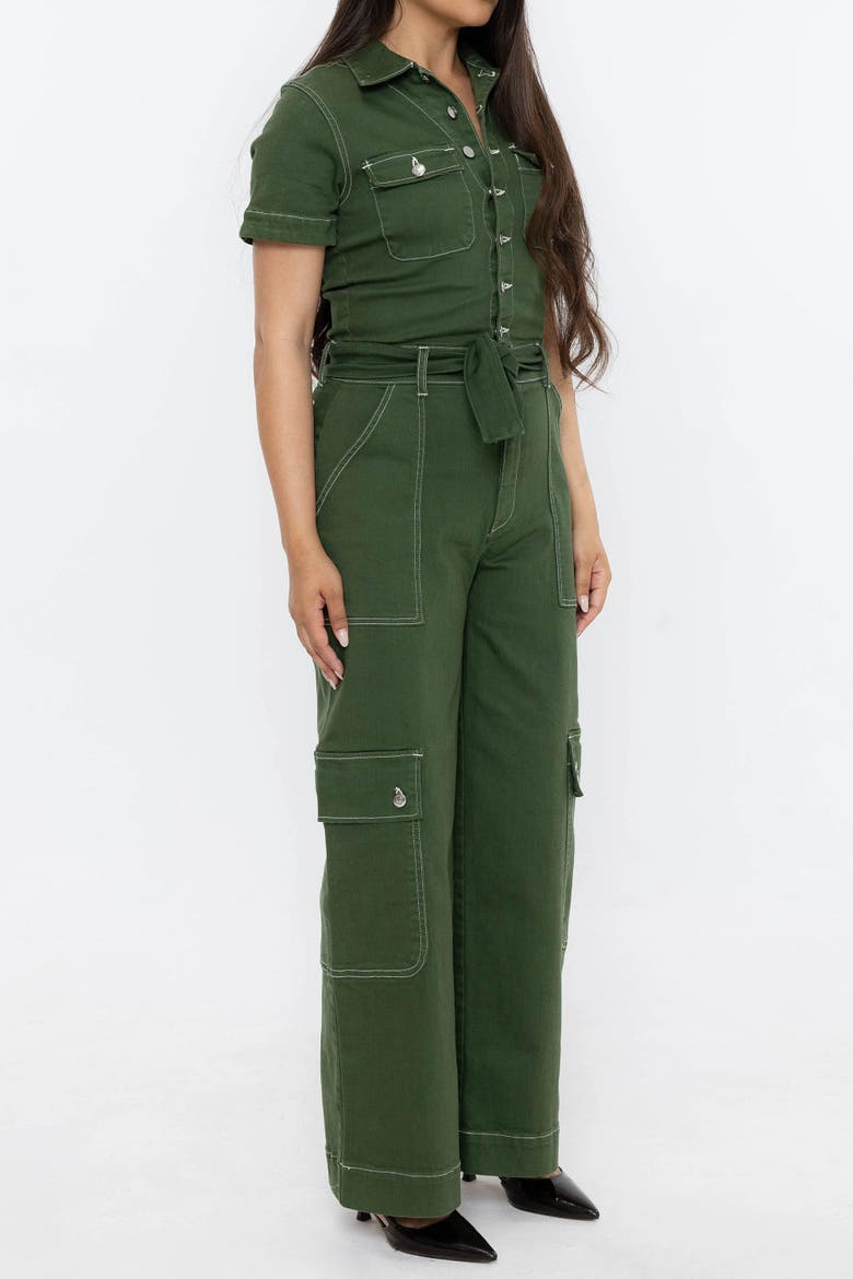 The Saint Germain Jumpsuit, Main, color, Emerald