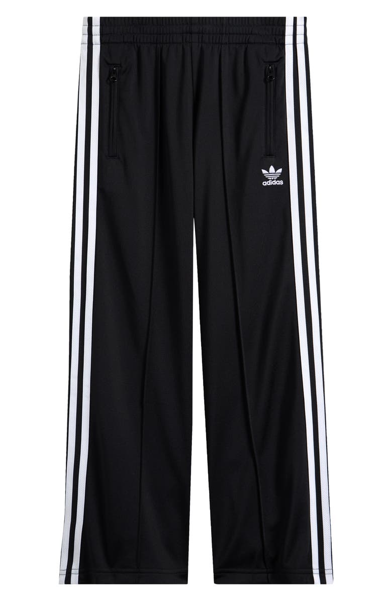 adidas Originals 3 Stripes Wide Leg Pants, Main, color, Black