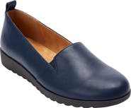 Comfortview The June Leather-Like Slip On Flat